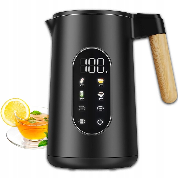 Fierbator electric, 2200W, 1,7L, panou tactil