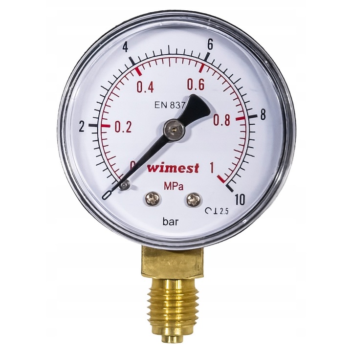 Set accesorii hidrofor, Wimest, 2" filet exterior, 1/2" filet, manometru, 2x1/4" reducere, 1/2" supapa, 1/2" cot, 1/2" nipla, 1/2" te, 2 buc. garnituri, tub control nivel apa.