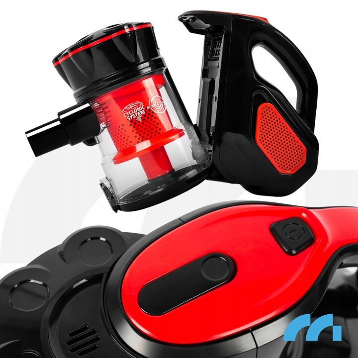 Aspirator de mână MalTec 600W, tehnologie ciclonică, fără sac, capacitate 0,5L, 5 în 1, 45x16x22cm