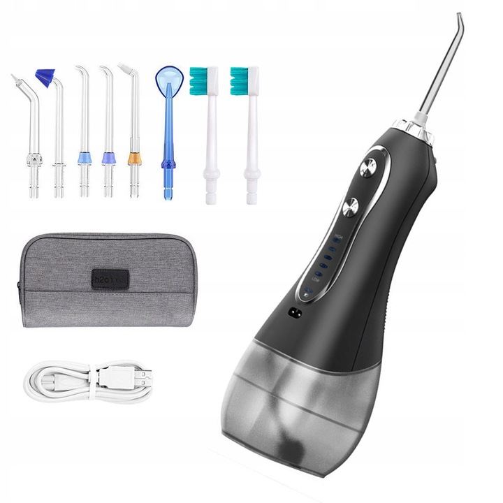 Szájzuhany 300ml, 8 fúvóka, tok