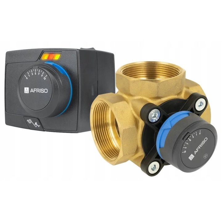 ARV 387 Vario ProClick 3-utas szelep, ARM 343 elektromos működtető, DN50, Rp2", 17x50 m3/h