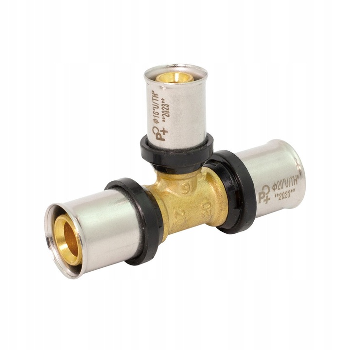 Trojnic PEX 32x20x32, Perfexim, din mosiad, rezistent la coroziune, montaj simplu