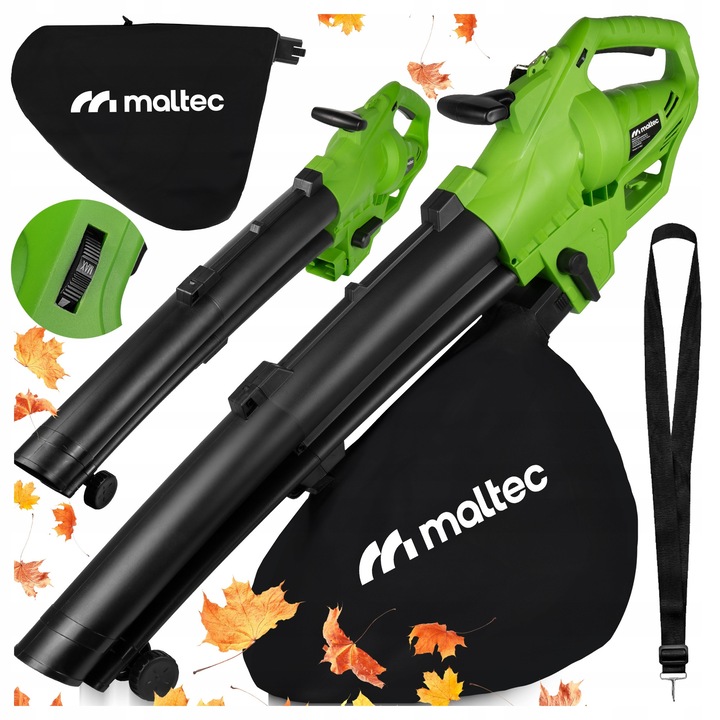 Dmucha de lisci electrica 3500W, aspirator, suflanta si tocator, solida