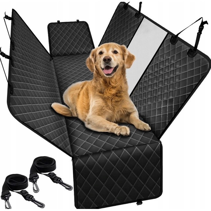 Husa impermeabila pentru transport animale, negru