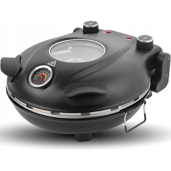 Cuptor electric, 31cm, 1200W, piatra ceramica, termometru