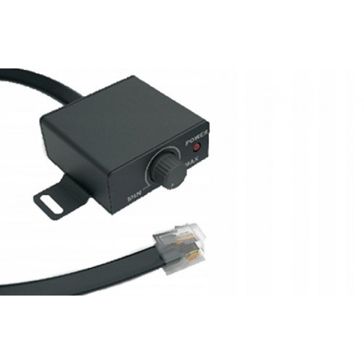 Pilot Audio System RTC erősítőhöz, mélynyomó hangerő-szabályozó, kábel