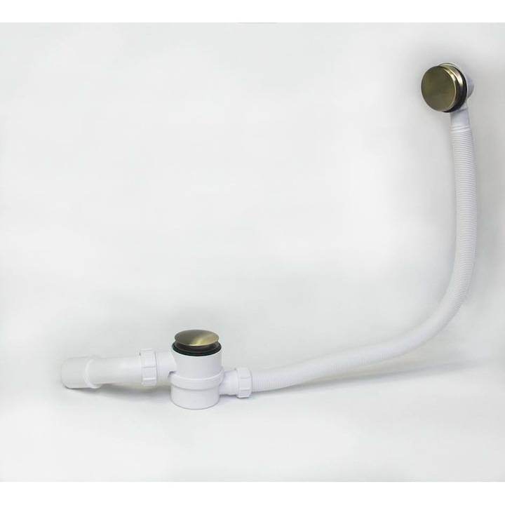 Sifon pentru cada, McAlpine, antic bronz, 6/4" x 40/50 mm