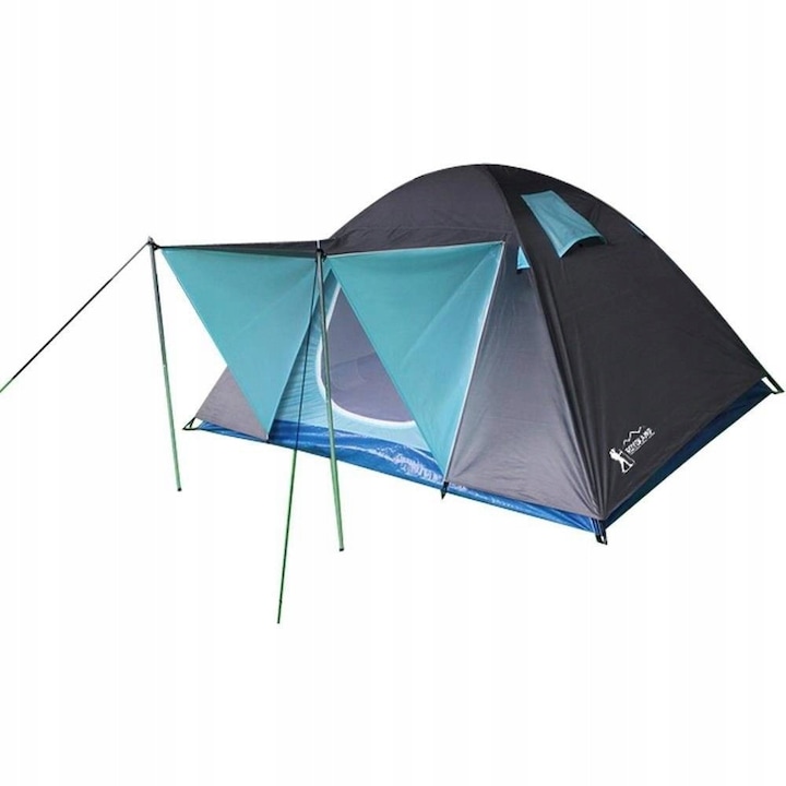 Sátor 4 személyes Iglo Savana 210x240x130cm, vízálló, szúnyoghálóval, Enero Camp