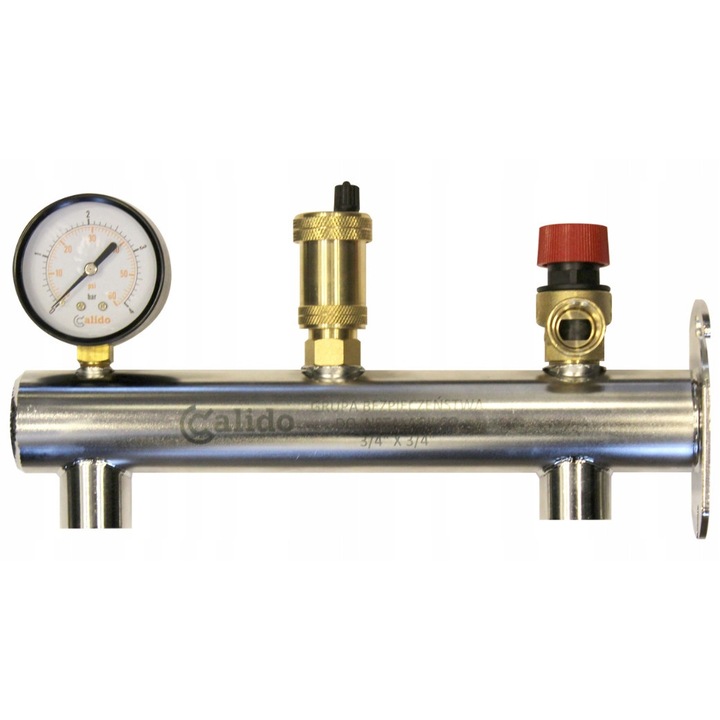 Calido szerelvények, biztonsági csoport CO berendezésekhez, 286mm, 4bar, 110C