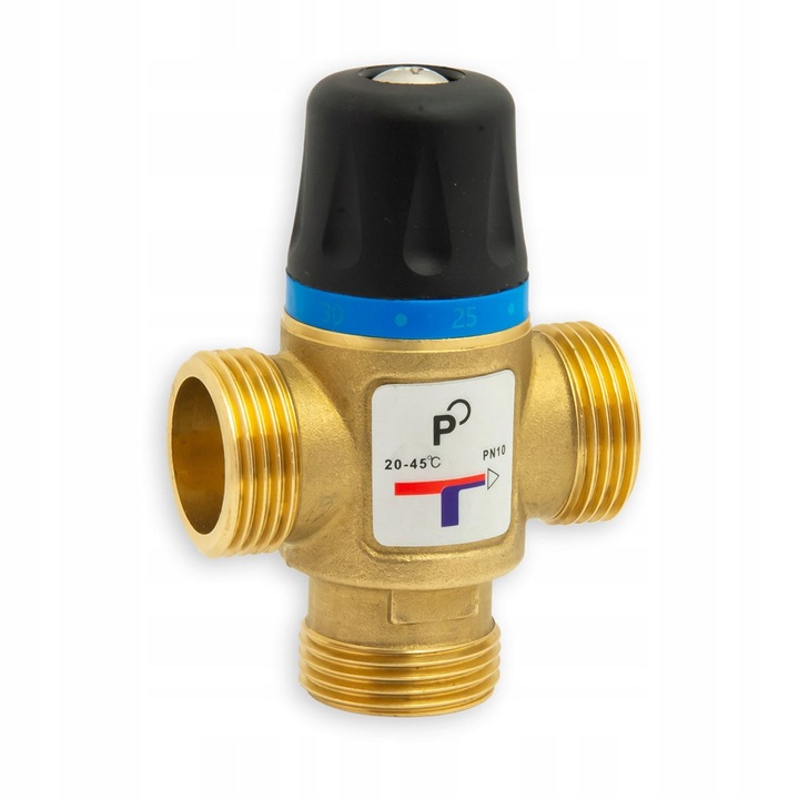 Zavor termostatic mixt PHA-132, 1", 20-45C, 2,5 Kvs, multicolor