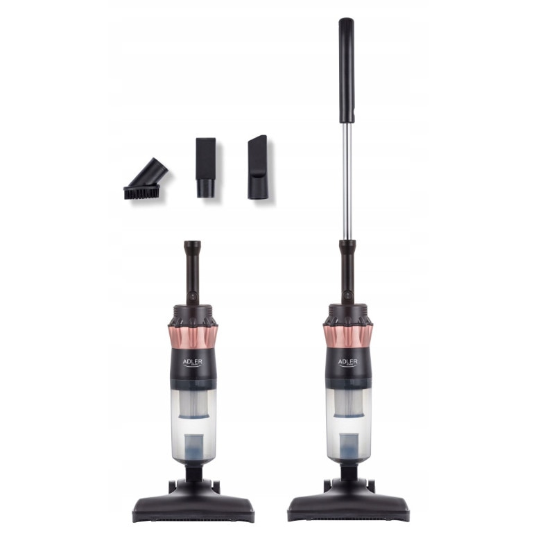 Aspirator vertical 2in1 fara sac, 800W, HEPA, 0.8L, negru, 7m