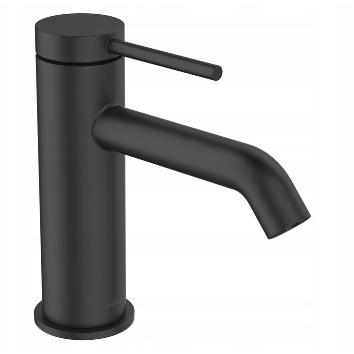 KALITEA mosdó csaptelep, Invena, fekete, 147mm, gyors szerelési rendszer