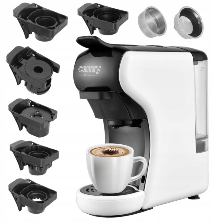 Espressor Camry RC435325 19 bar, alb
