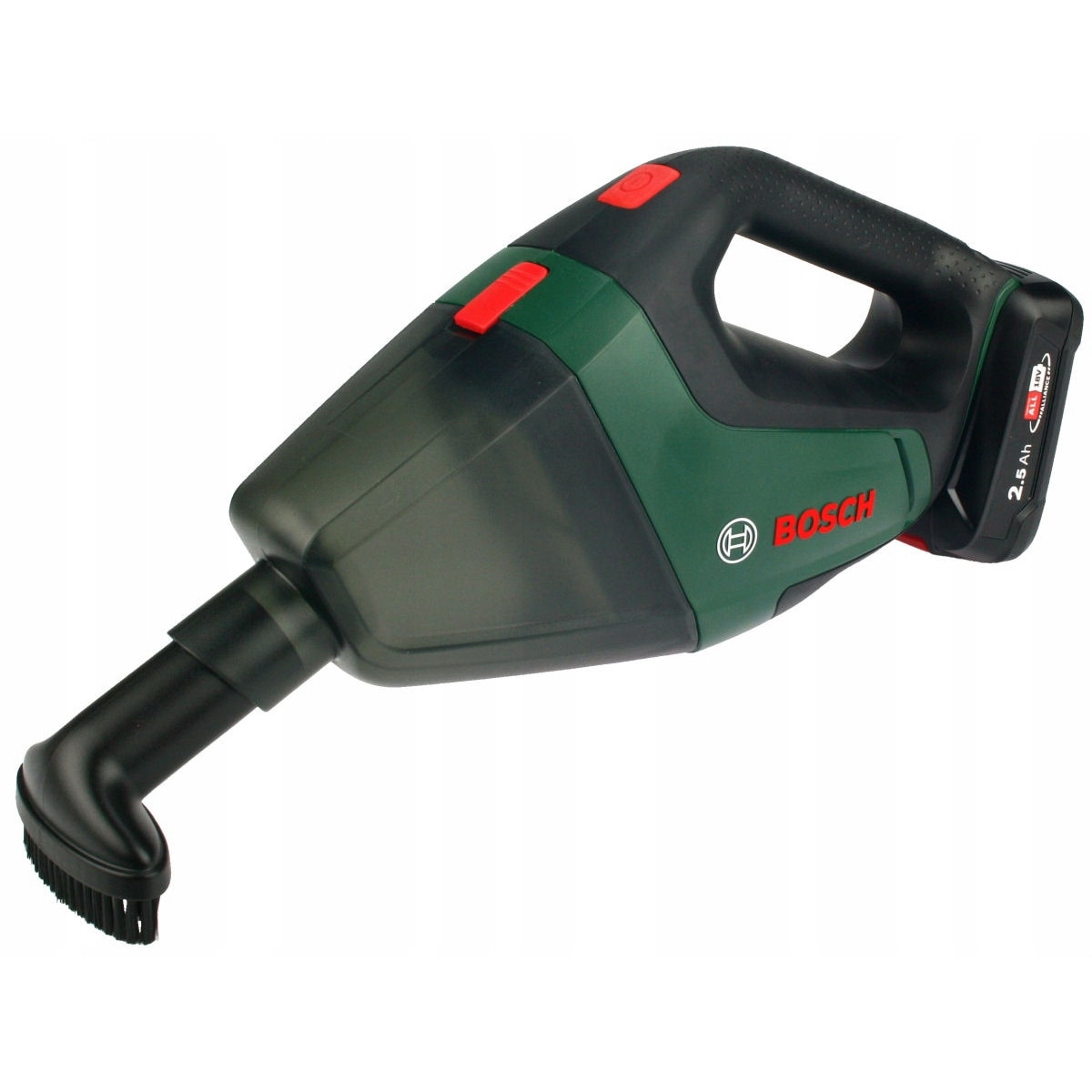 Aspirator vertical fara fir UniversalVac 18, Bosch, 2,5Ah, sistem ECP, 1,3kg