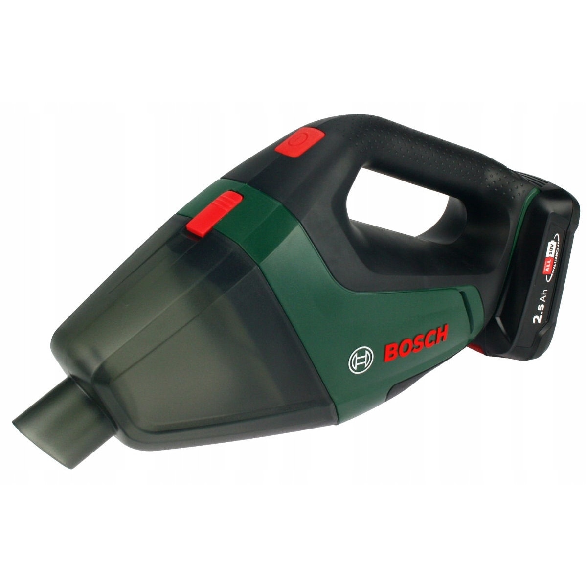 Aspirator vertical fara fir UniversalVac 18, Bosch, 2,5Ah, sistem ECP, 1,3kg