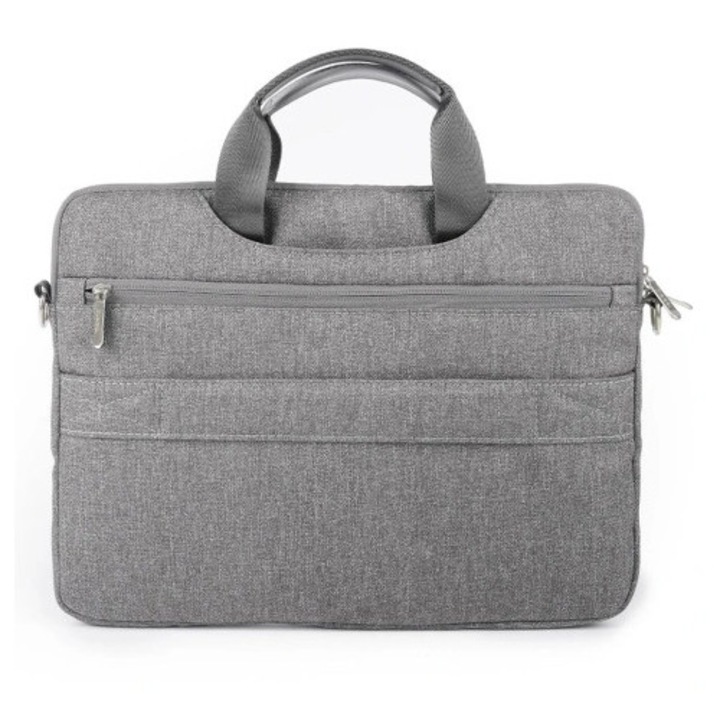 Hoco GT4 laptoptáska, 15,6", vízálló, 430x295x35mm, szürke