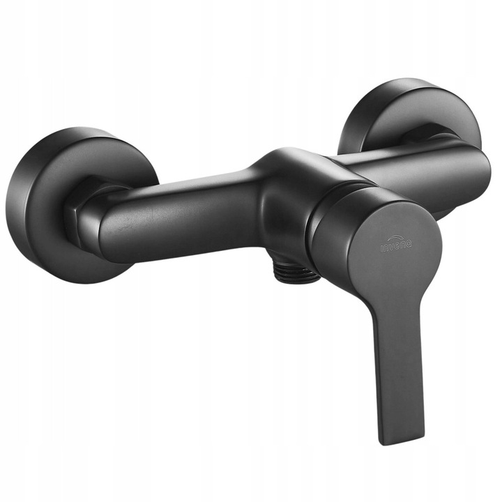 Invena BRALOS zuhanycsaptelep, matt, 1 karos, fekete