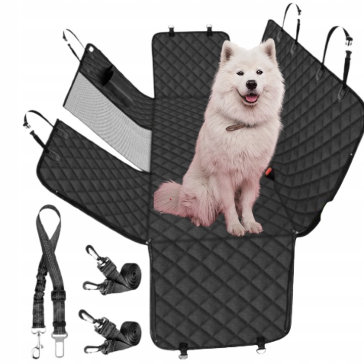 Protectie masina pentru caini, impermeabila, 132x145cm