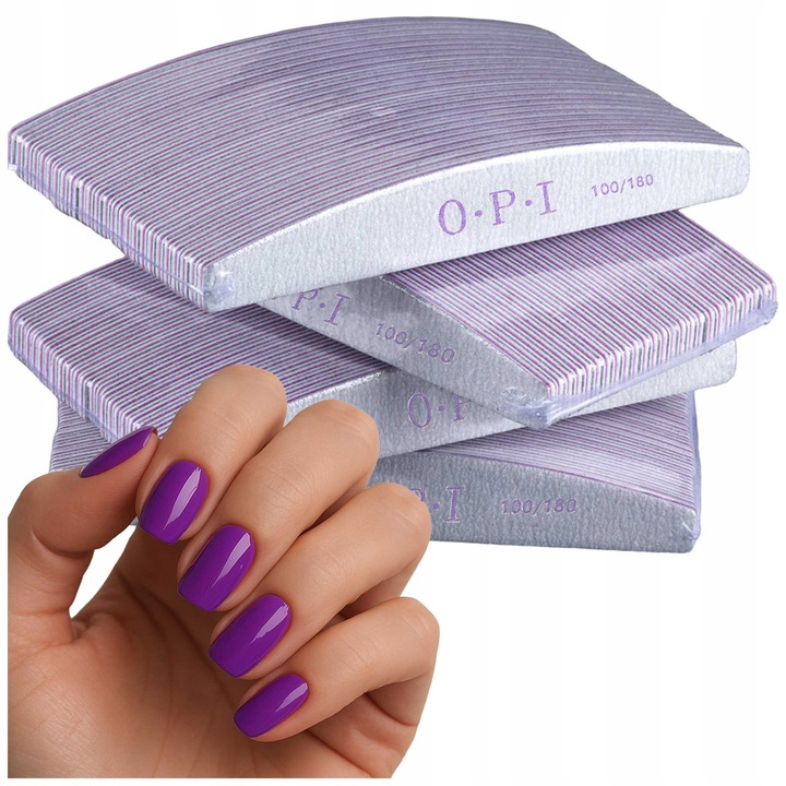 Set 100 Pile cosmetice TULMERO tip lodka 100/180, multicolor