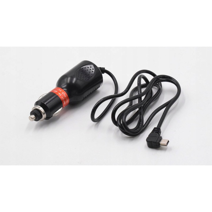 Incarcator auto universal 12/24V, Mini USB, 2.1A, 3.5m, negru