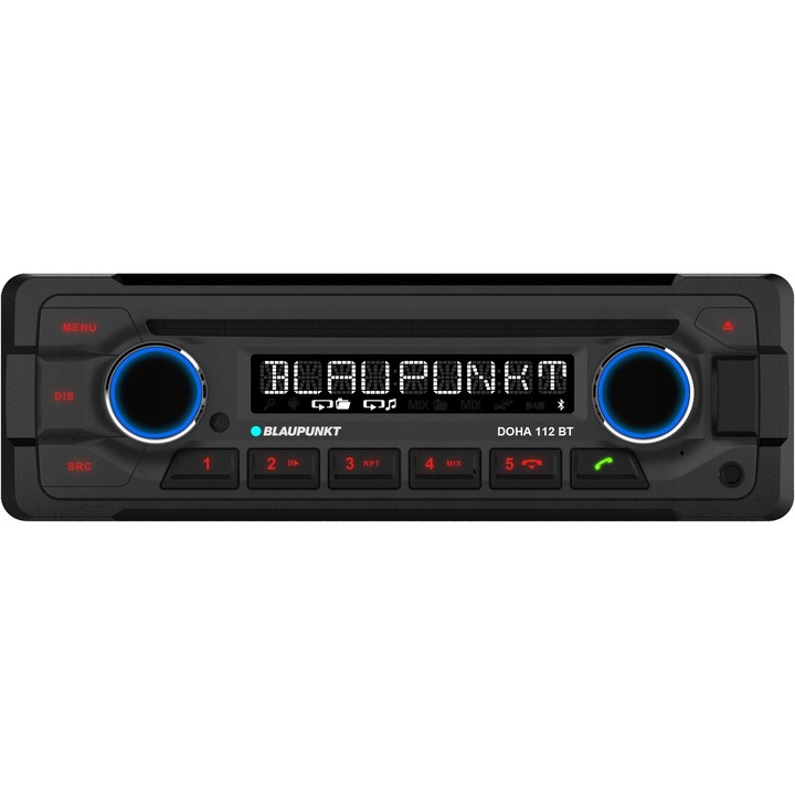 Radio auto Blaupunkt Doha 112 BT, Bluetooth, CD, USB, 12V, 4x50W, set complet