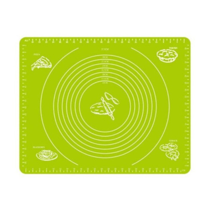 Plansa din Silicon alimentar de framantat aluat, Rezistent la temperaturi ridicate, 50x70CM, Multicolor