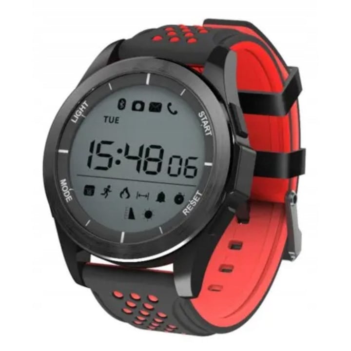 Bratara fitness, SMARTWATCH, ecran AMOLED 1,28", monitorizare puls, IP67, 45,5x37,9x10mm