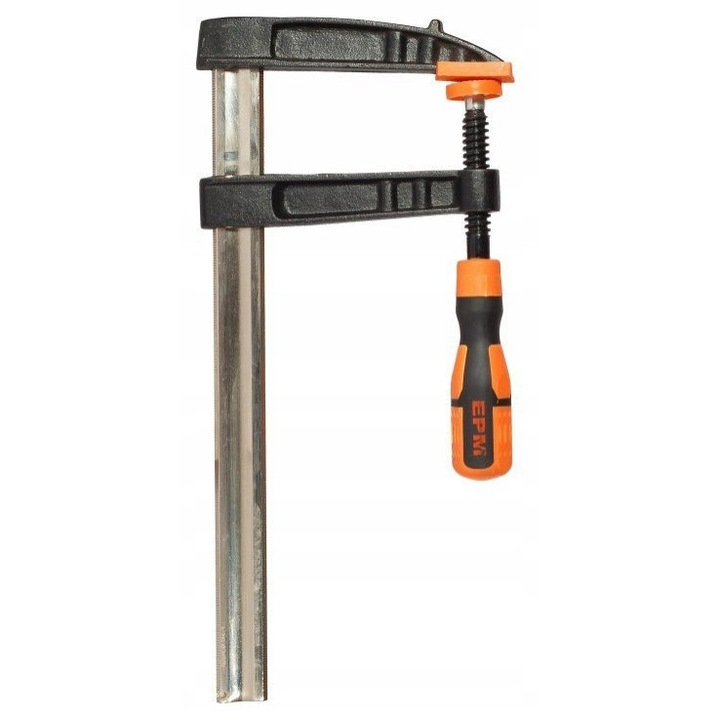 Clema de strangere EPM, 800x120mm, constructie din otel inoxidabil, cu maner antiderapant