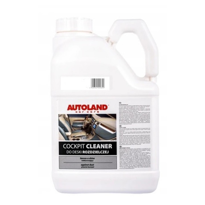 Продукти за почистване на интериор на автомобили, DBautomotive, AUTOLAND SRODEK DO DESKI ROZDZIELCZEJ, 5л, антистатичен, с UV филтър