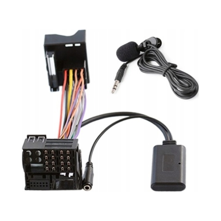 Adapter Bluetooth AUX pentru Ford Focus MK2, Mondeo MK3, 150cm, fara marca