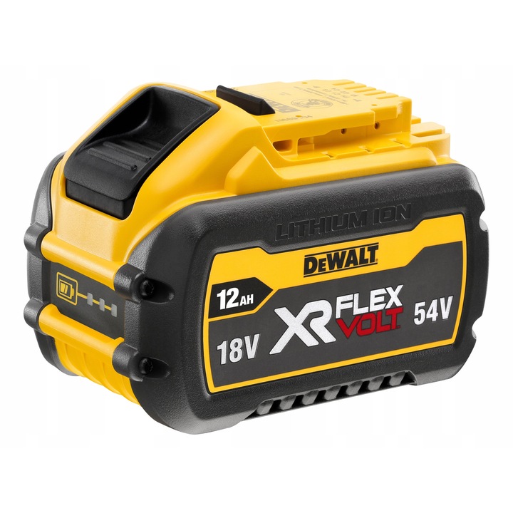 Acumulator DEWALT DCB548 18/54V 12Ah, 145x85x95mm, rezistent la socuri