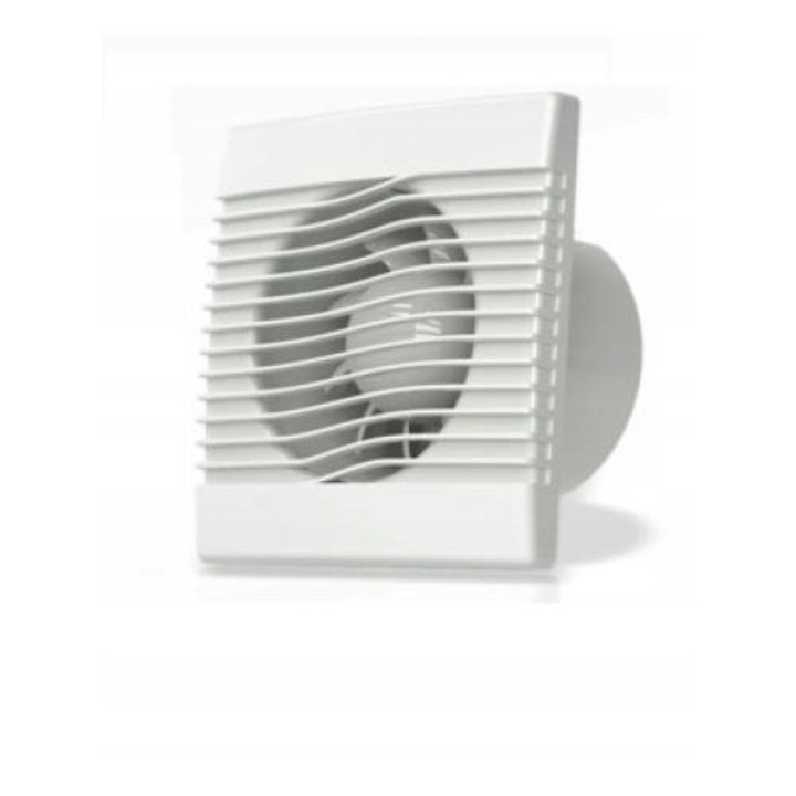 Ventilator de baie, airRoxy, model PS, 100mm, alb, 15W