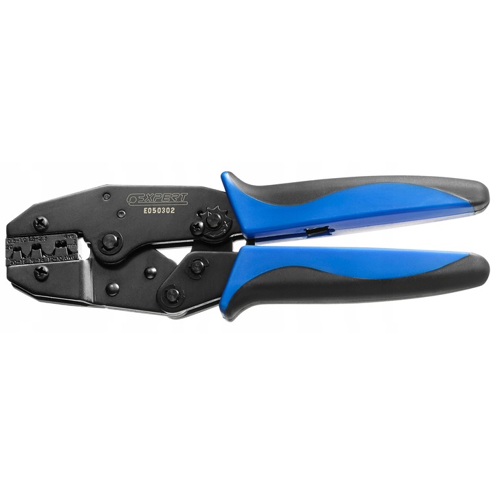 Expert krimpelő fogó, 0,5-6mm, 235mm, 480g