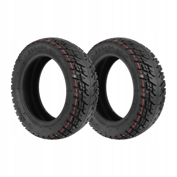 Set 2 anvelope Inoparts 255x80 (10x3-6) pentru Kugoo / KuKirin / Ausom / Motus