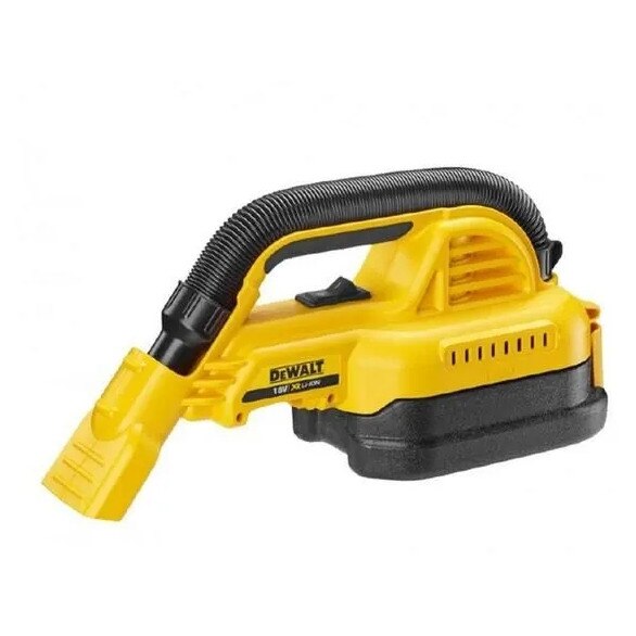 Aspirator industrial DeWALT DCV517, 180 W, 1,9L, furtun cauciuc 1m, fără acumulator și încărcător
