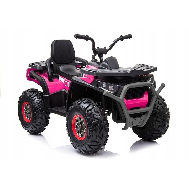 Quad electric LEAN TOYS XMX607, 111x65x74cm, roz, 3-8 km/h, pentru copii de la 3 ani