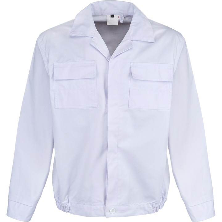 Jachetă de lucru TOP SNOWLINE-J 65% poliester 35% bumbac, alb, S