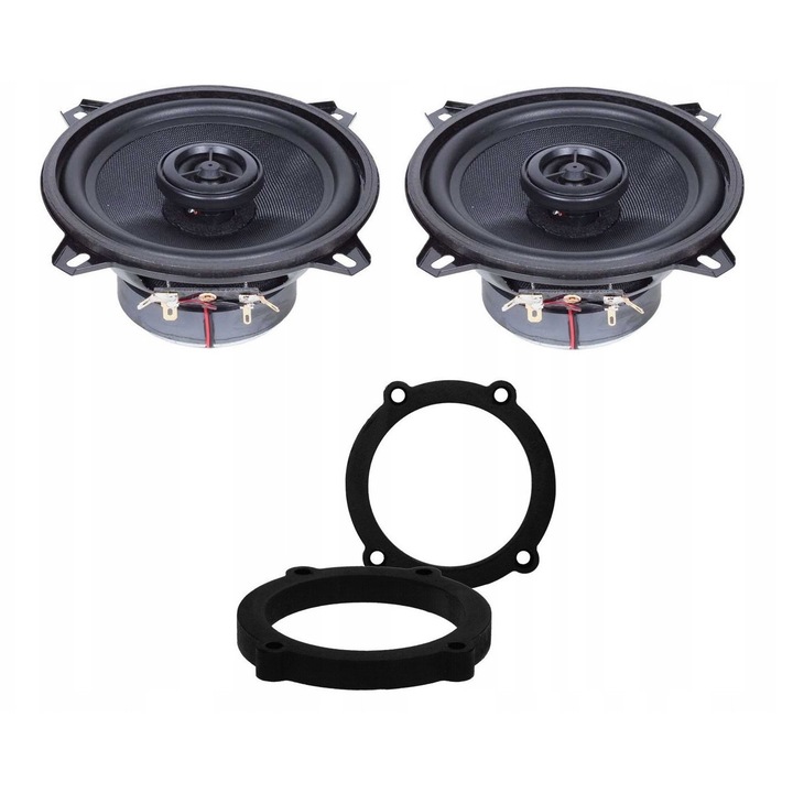 Boxe auto Audio System MXC130 EVO, 130mm, 2 cai, set 2 bucati, MDF, pentru Mercedes si Volkswagen
