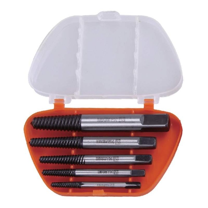 Set de 5 Extractoare de Suruburi, Profesional, Harden