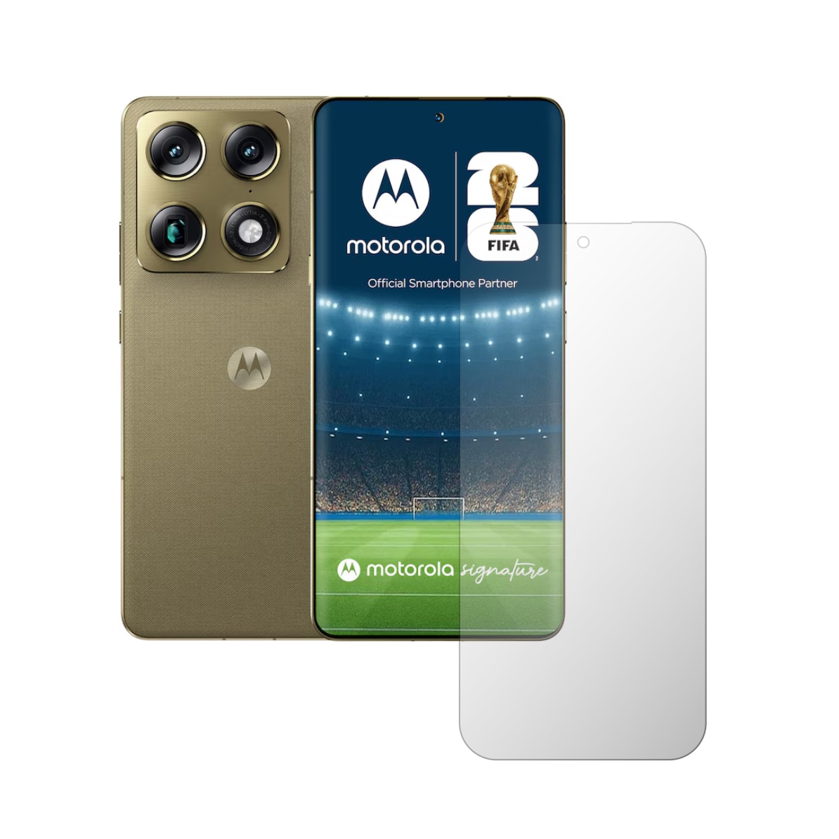 Folie Protectie Ecran iSkinz HD pentru Motorola Signature - Full Display, Siliconica Transparenta, Adeziva si Flexibila