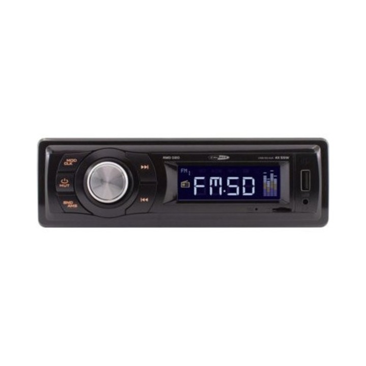 Radio auto Caliber RMD120BT, design retro, Bluetooth, alb, 1-DIN