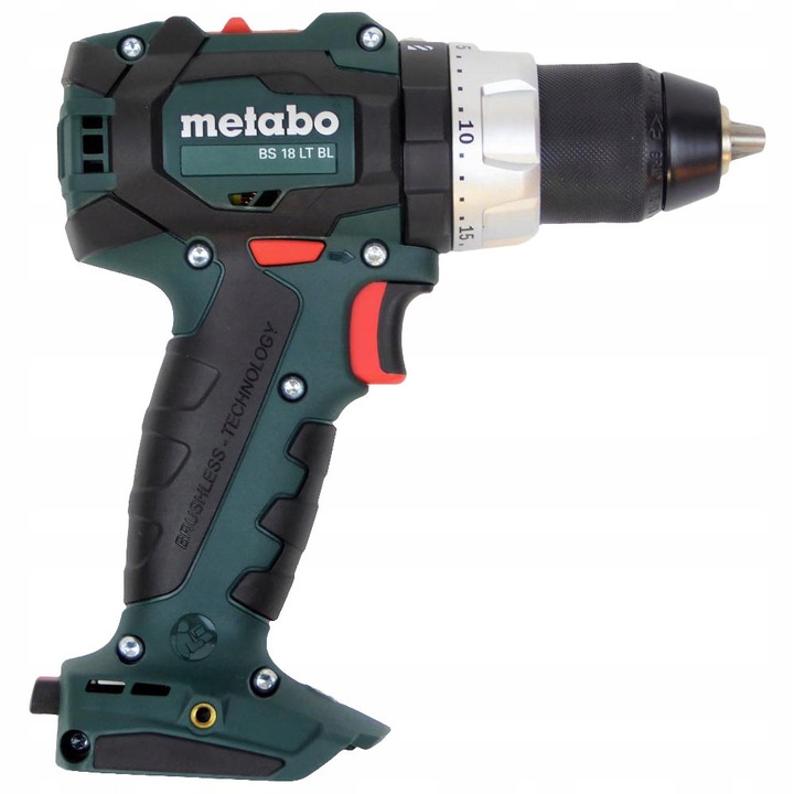 Акумулаторна бормашина Metabo BS 18 LT BL, 18V, 2 батерии 3.5Ah LiHD, 1 батерия 4.0Ah Li-Ion, 1.5-13mm