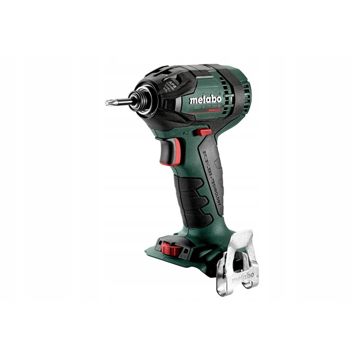 Aparat de insurubat cu impact Metabo 18 V, 200 Nm, 12 viteze, 1/4"