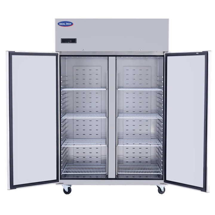 Frigider profesional cu 2 usi Ideal Inox 1235 l