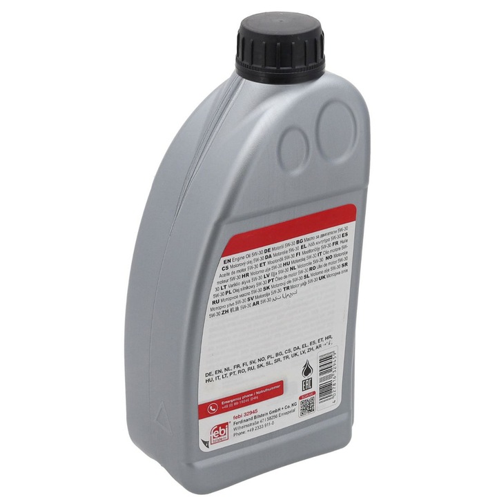 Ulei de motor FEBI BILSTEIN 5W30, sintetic, 1L, pentru benzina