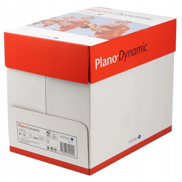 Hartie copiator A4, Papyrus, 80g, 500 foi, alb