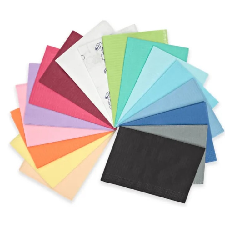 Servetele medicale de unica folosinta, Golden Protect, 3 straturi, impermeabile, verde, 33x45 cm, 50 buc/set