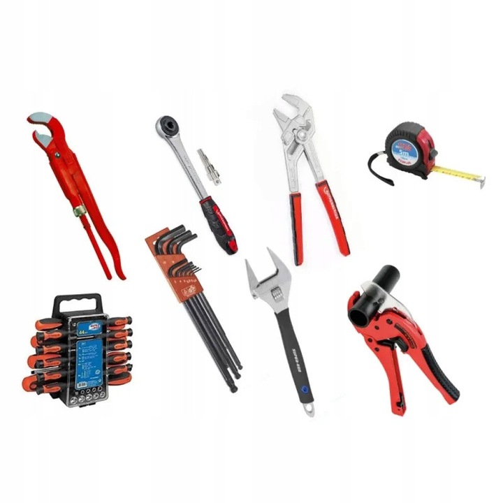 Set unelte, ROTHENBERGER, 9 piese, versatilitate, durabilitate