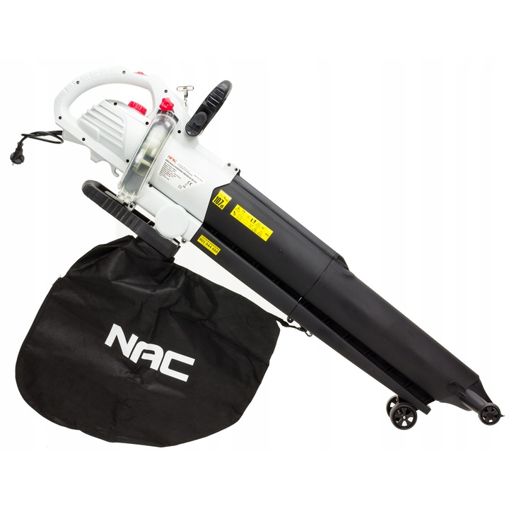 Aspirator / suflanta / tocator electric NAC 3000W, 270 km/h, 45l, metalic