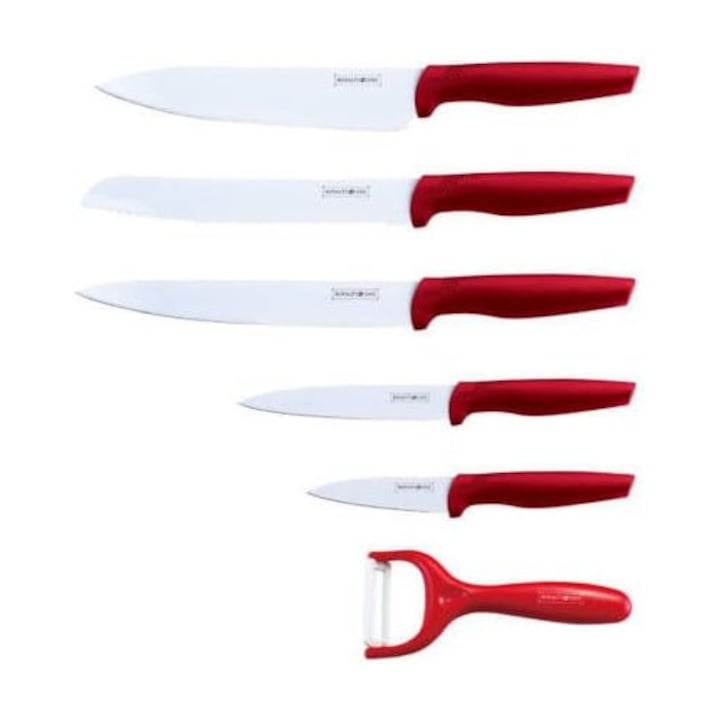 Set 6 Cutite pentru Bucatarie Royalty Line 5 +1 gratis